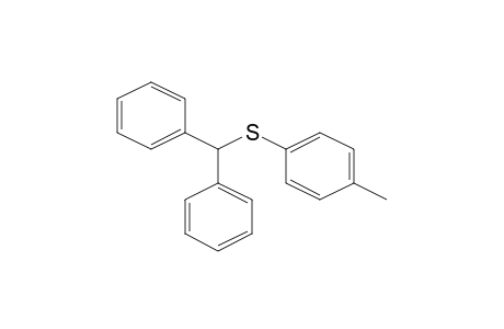1-(Benzhydrylsulfanyl)-4-methylbenzene