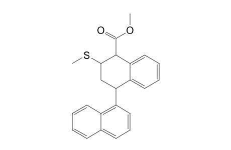 1-(Carbomethoxy)-2-(methylthio)-4-(1-naphthyl)benzocyclohexane