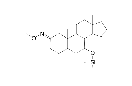 5.ALPHA.-ANDROSTAN-7.ALPHA.-OL-2-ONE(2-O-METHYLOXIME-7.ALPHA.-TRIMETHYLSILYL ETHER)