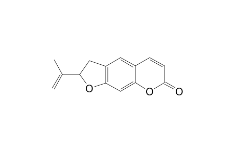 2-prop-1-en-2-yl-2,3-dihydrofuro[3,2-g]chromen-7-one