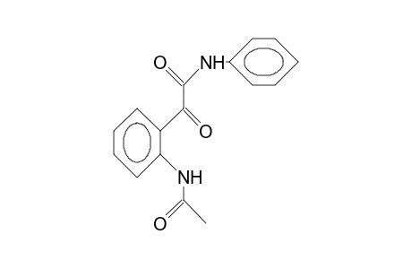 2-(o-ACETAMIDOPHENYL)GLYOXYLANILIDE