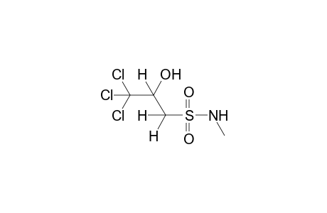 DL-2-hydroxy-N-methyl-3,3,3-trichloro-1-propanesulfonamide