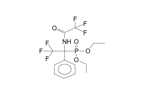 O,O-DIETHYL-ALPHA-TRIFLUOROACETYLAMINO-ALPHA-TRIFLUOROMETHYLBENZYLPHOSPHONATE