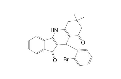 10-(2-bromophenyl)-7,7-dimethyl-6,7,8,10-tetrahydro-5H-indeno[1,2-b]quinoline-9,11-dione