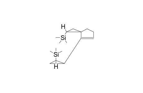 SYN(R,S)-1-TRIMETHYLSILYL-4-[(S)-2-TRIMETHYLSILYLCYCLOPROPYL]SPIRO[2.4]HEPT-4-ENE