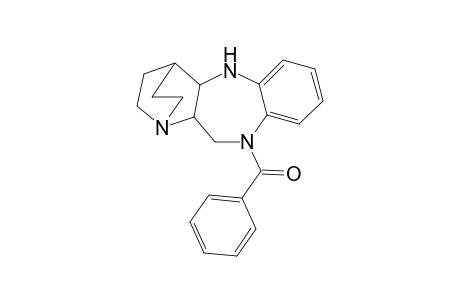 10-Benzoyl-4a,5,11,11a-tetrahydro-10H-quinuclidino(2,3-c)-1,5-benzodiazepine