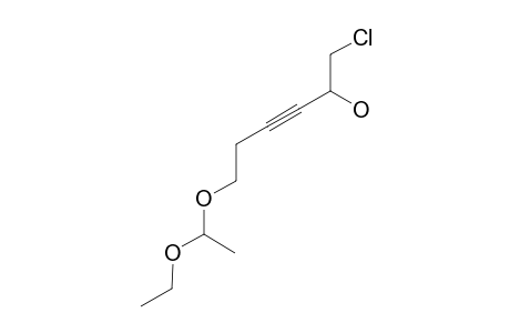 1-CHLORO-6-(1-ETHOXYETHOXY)-3-HEXYN-2-OL