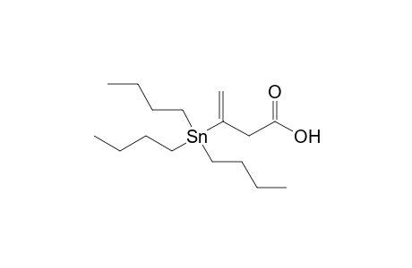 3-Tributylstannylbut-3-enoic acid