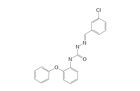 1-(3-Chlorobenzylidene)-4-(2-phenoxyphenyl)semicarbazide