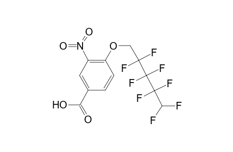 3-Nitro-4-(2,2,3,3,4,4,5,5-octafluoro-pentyloxy)-benzoic acid