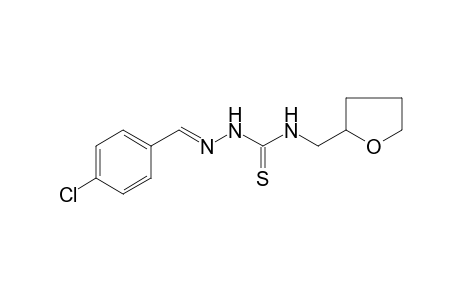1-(p-chlorobenzylidene)-4-(tetrahydrofurfuryl)-3-thiosemicarbazide