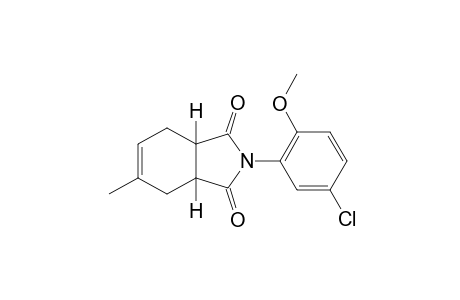 N-(5-chloro-2-methoxyphenyl)-4-methyl-4-cyclohexene-1,2-dicarboximide