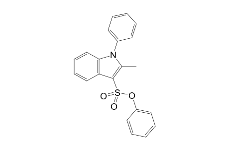 Phenyl 2-methyl-1-phenyl-1H-indole-3-sulfonate