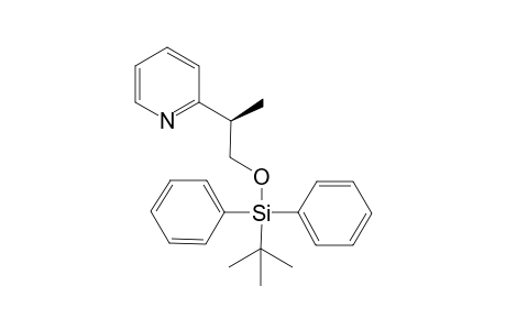 (R)-1-[(Tert-butyldiphenylsilyl)oxy]-2-(2-pyridyl)propane