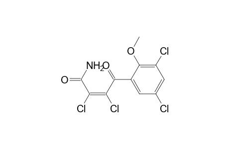2-Butenamide, 2,3-dichloro-4-(3,5-dichloro-2-methoxyphenyl)-4-oxo-