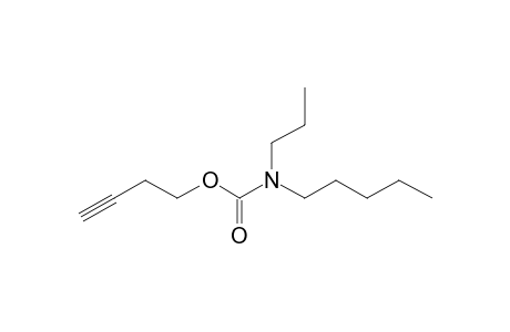 Carbonic acid, monoamide, N-propyl-N-pentyl-, but-3-yn-1-yl ester