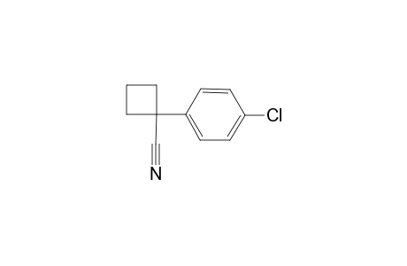 CYCLOBUTANECARBONITRILE, 1-/P- CHLOROPHENYL/-,