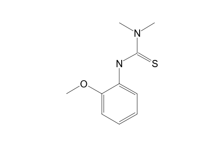 1,1-dimethyl-3-(o-methoxyphenyl)-2-thiourea