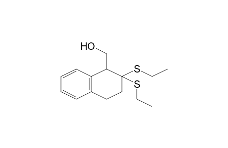 (2,2-Bis(ethylthio)-1,2,3,4-tetrahydronaphthalen-1-yl)methanol