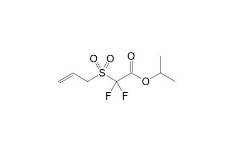 isopropyl 2-(allylsulfonyl)-2,2-difluoroacetate