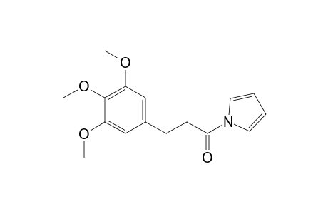 3-(3,4,5-TRIMETHOXYPHENYL)-PROPANOYLPYRROLE