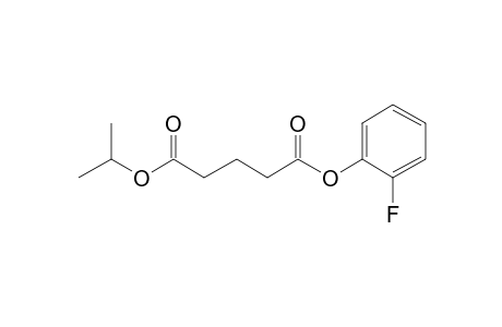 Glutaric acid, 2-fluorophenyl isopropyl ester