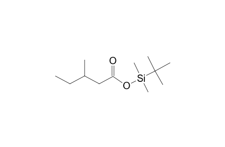 3-Methylvaleric acid, tbdms derivative