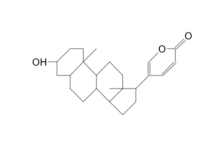 3.beta.-Hydroxy-5.beta.,14.alpha.-bufa-20,22-dienolide