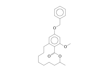 1H-2-Benzoxacyclododecin-1-one,3,4,5,6,7,8,9,10-octahydro-12-(benzyloxy)-14-methoxy-3-methyl