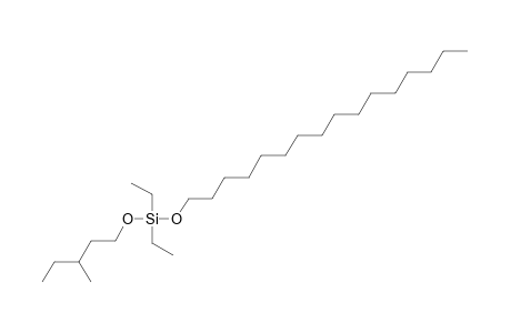 Silane, diethylhexadecyloxy(3-methylpentyloxy)-