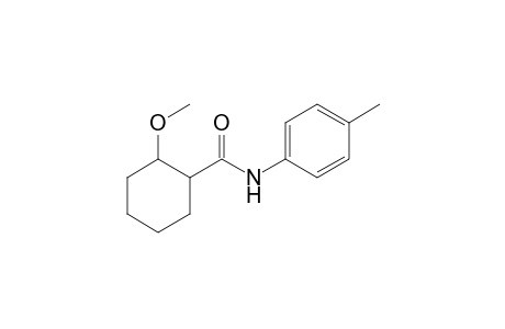 cis-2-methoxycyclohexanecarbo-p-toluidide