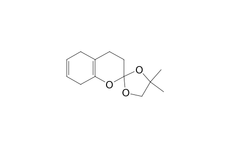 4',4'-DIMETHYL-3,4,5,8-TETRAHYDROSPIRO-[2H-1-BENZOPYRAN-2,2'-[1,3]-DIOXOLAN]