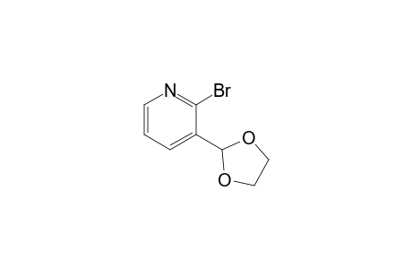2-Bromanyl-3-(1,3-dioxolan-2-yl)pyridine