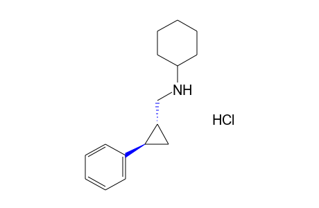 trans-N-[(2-Phenyl-1-cyclopropyl)methyl]cyclohexylamine, hydrochloride