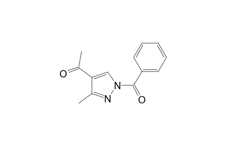 1-(1-benzoyl-3-methyl-4-pyrazolyl)ethanone