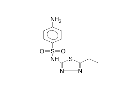 benzenesulfonamide, 4-amino-N-(5-ethyl-1,3,4-thiadiazol-2-yl)-