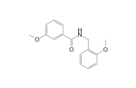 3-methoxy-N-(2-methoxybenzyl)benzamide