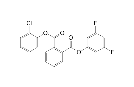 Phthalic acid, 2-chlorophenyl 3,5-difluorophenyl ester