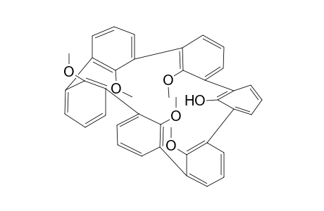 31-hydroxy-32,33,34,35,36-pentamethoxyheptacyclo[25.3.1.1(2,6).1(7,11).1(12,16).1(17,21).1(22,26)]hexatriaconta-1(31),2,4,6(36),7,9,11(35),12,14,16(34),17,19,21(33),22,24,26(32)27,29-octadecaene