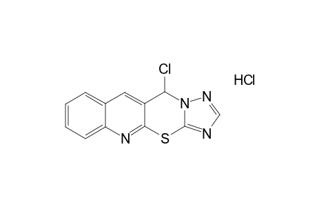 11-Chloro[1,2,4]triazolo[5',1':2,3][1,3]thiazino[6,5-b]quinoline hydrochloride