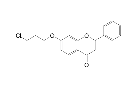 7-(3-Chloropropoxy)-2-phenyl-4H-1-benzopyran-4-one