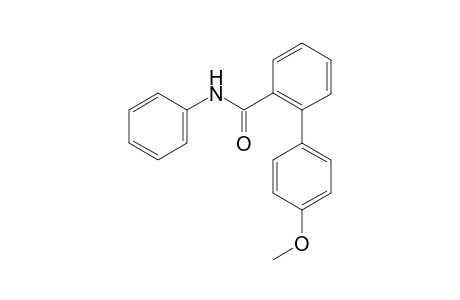 4'-Methoxy-N-phenylbiphenyl-2-carboxamide