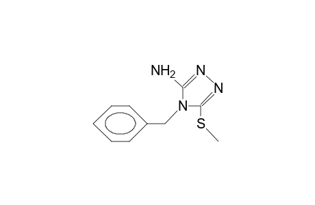 5-Amino-4-benzyl-3-methylthio-1,2,4-triazole