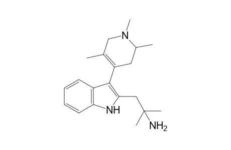 2-Methyl-1-[3-(1,2,5-trimethyl-1,2,3,6-tetrahydro-4-pyridinyl)-1H-indol-2-yl]-2-propanamine