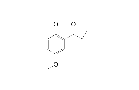 1-(2-Hydroxy-5-methoxyphenyl)-2,2-dimethylpropan-1-one