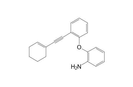 2-(2-(2-(cyclohexen-1-yl)ethynyl)phenoxy)aniline