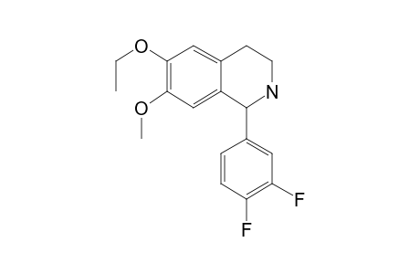 1-(3,4-Difluoro-phenyl)-6-ethoxy-7-methoxy-1,2,3,4-tetrahydro-isoquinoline