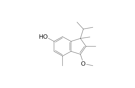 1-Methoxy-2,3,7-trimethyl-3-isopropylinden-5-ol