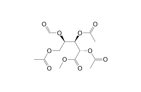 (2S,3R,4R)-4-FORMYLOXY-2,3,5-TRIACETOXYPENTANOIC-ACID-METHYLESTER