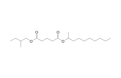 Glutaric acid, dec-2-yl 2-methylbutyl ester